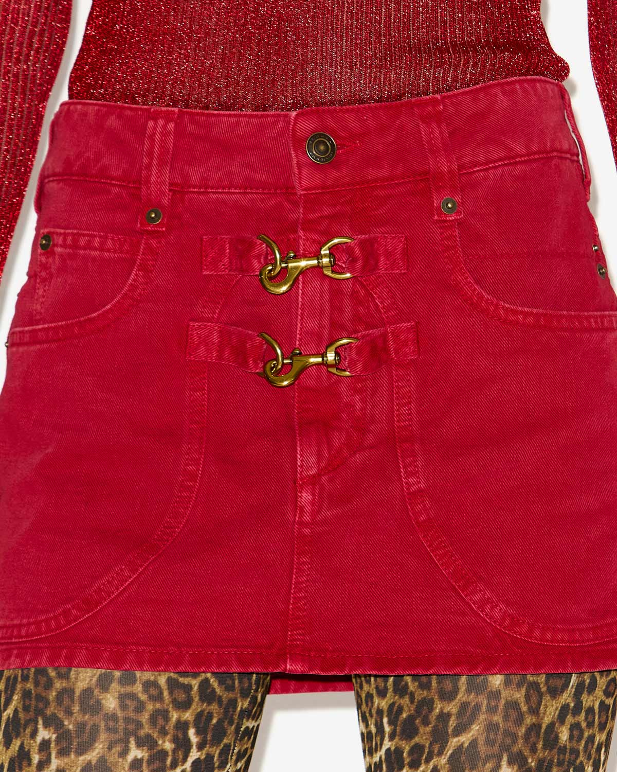 Paulina skirt Woman Red 2