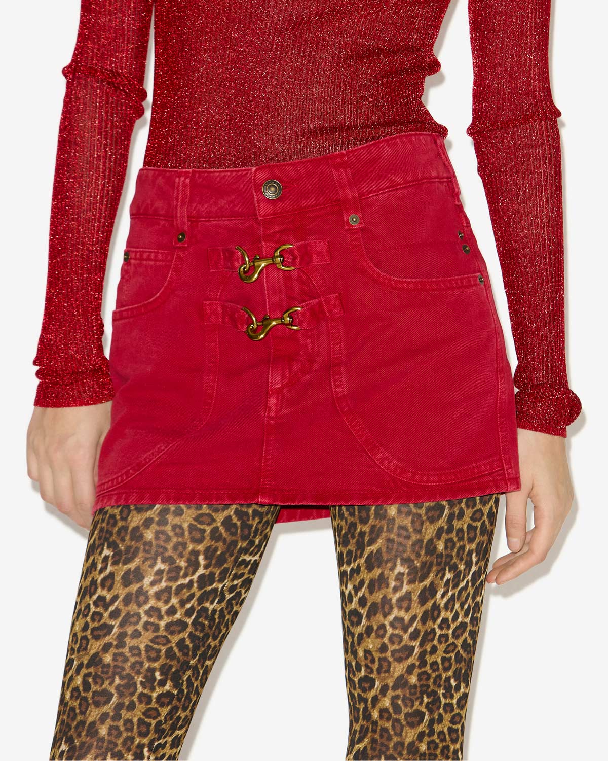 Falda paulina Woman Rojo 5