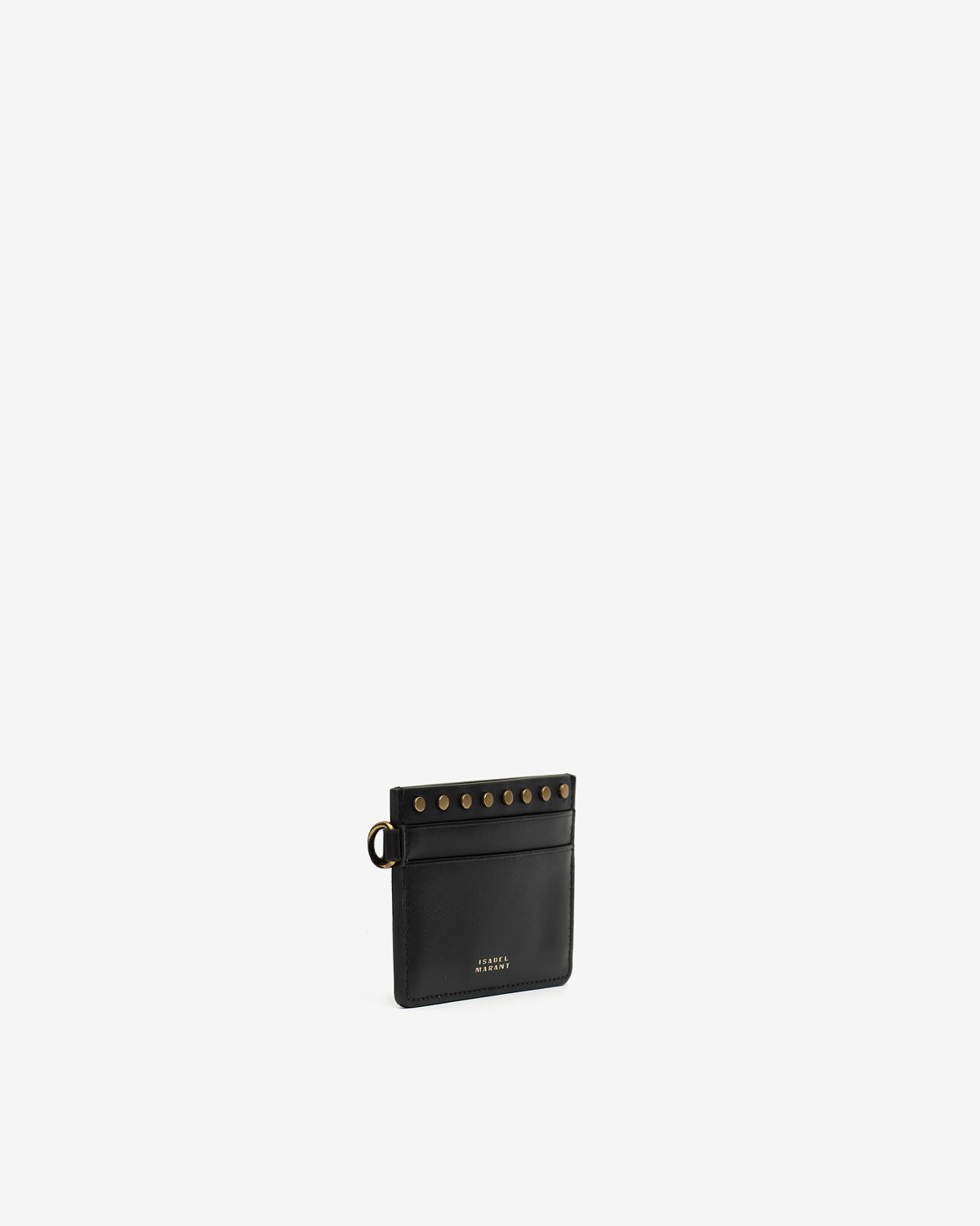 Leather card holder - Black - Woman - 3