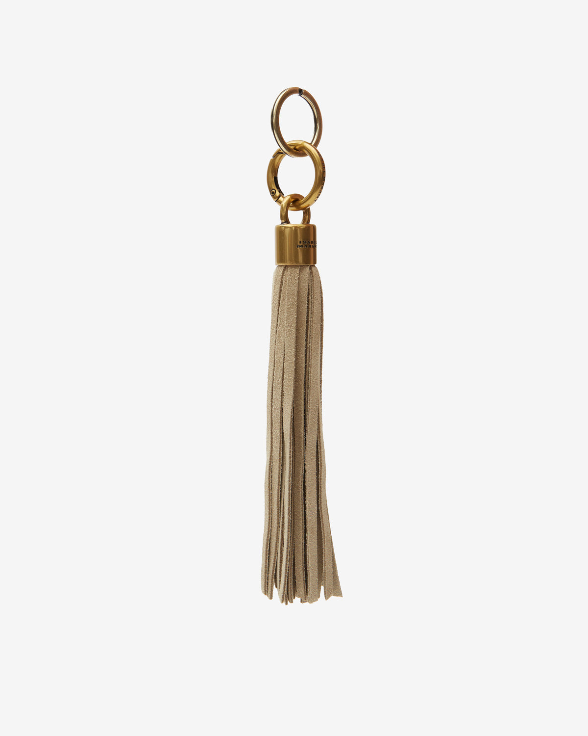 Kleinlederwaren tassel classic mit fransen - Light beige - Woman - 1
