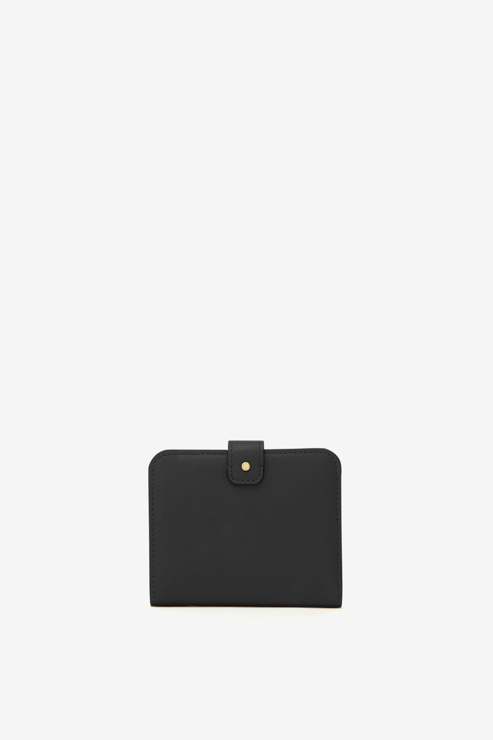 Cartera oskan de cuero suave con tachuelas - Negro - Woman - 2