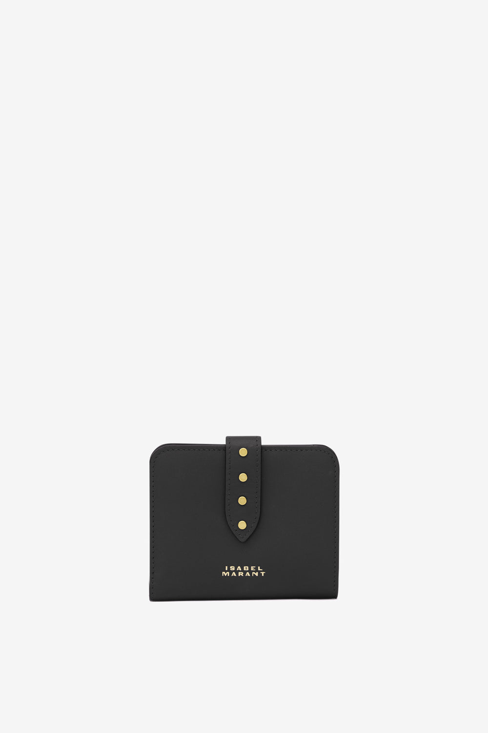 Cartera oskan de cuero suave con tachuelas - Negro - Woman - 1