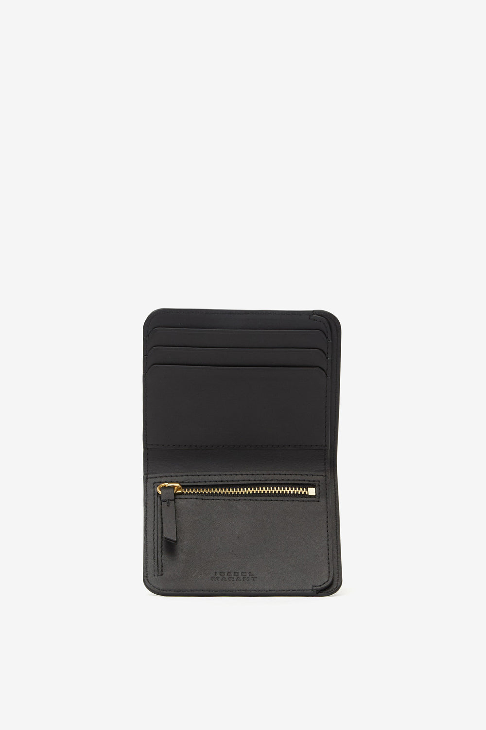 Cartera oskan de cuero suave con tachuelas - Negro - Woman - 3