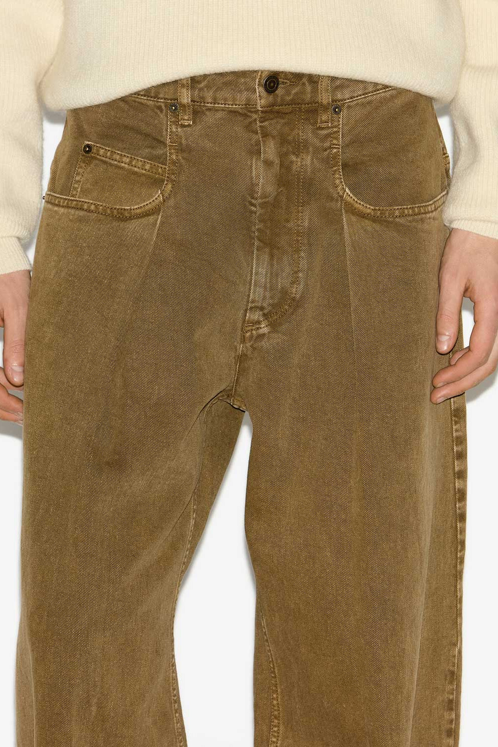 Jean janael ample taille haute  - Bronze - Man - 3