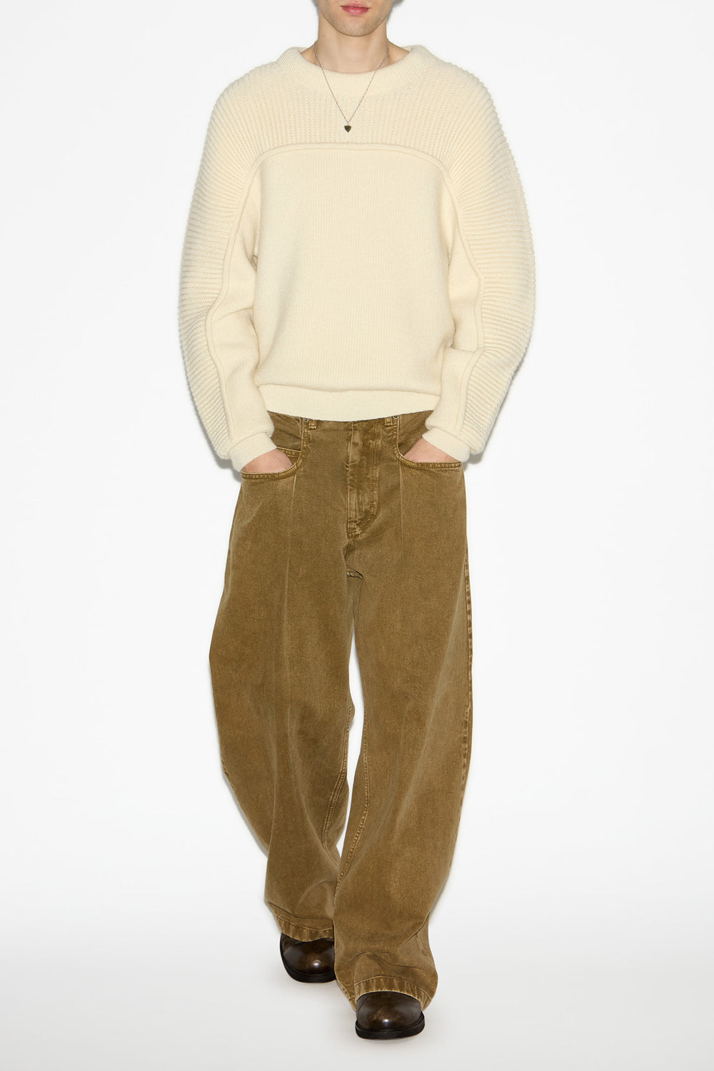 Jean janael ample taille haute  - Bronze - Man - 2