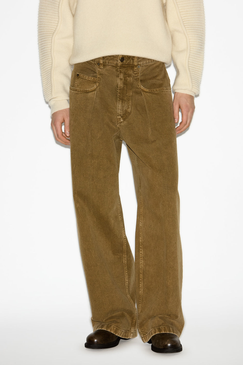 Jean janael ample taille haute  - Bronze - Man - 4