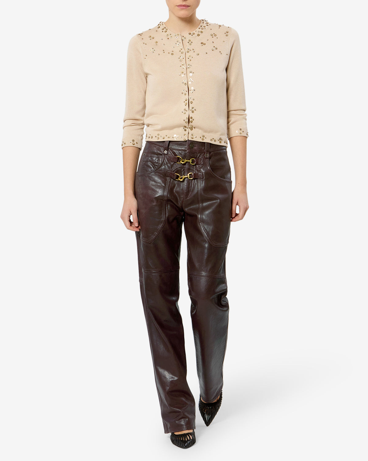  isabel marant レザーパンツ　バイカー Women's Pants & Shorts – Isabel Marant & Marant Étoile | Official