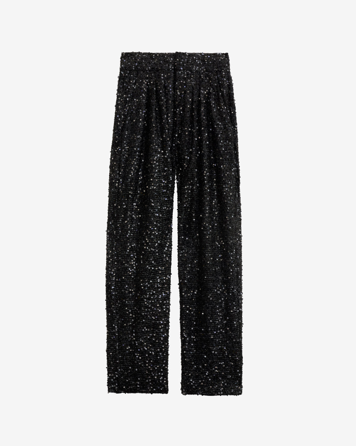 Pantalon aras en sequins  - Noir - Woman - 5
