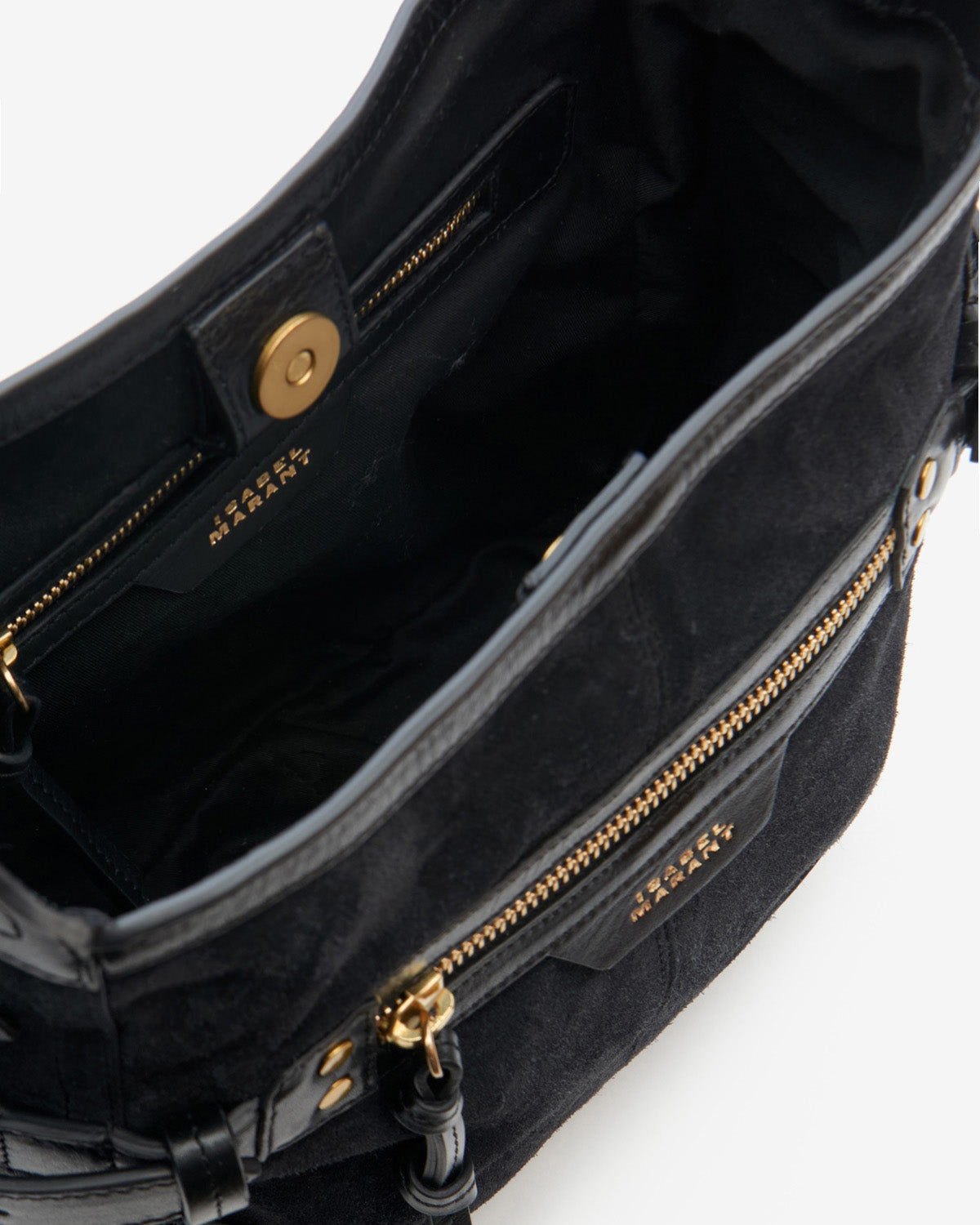 Bolso sierra hobo s de ante con bandolera - Negro lavado - Woman - 3