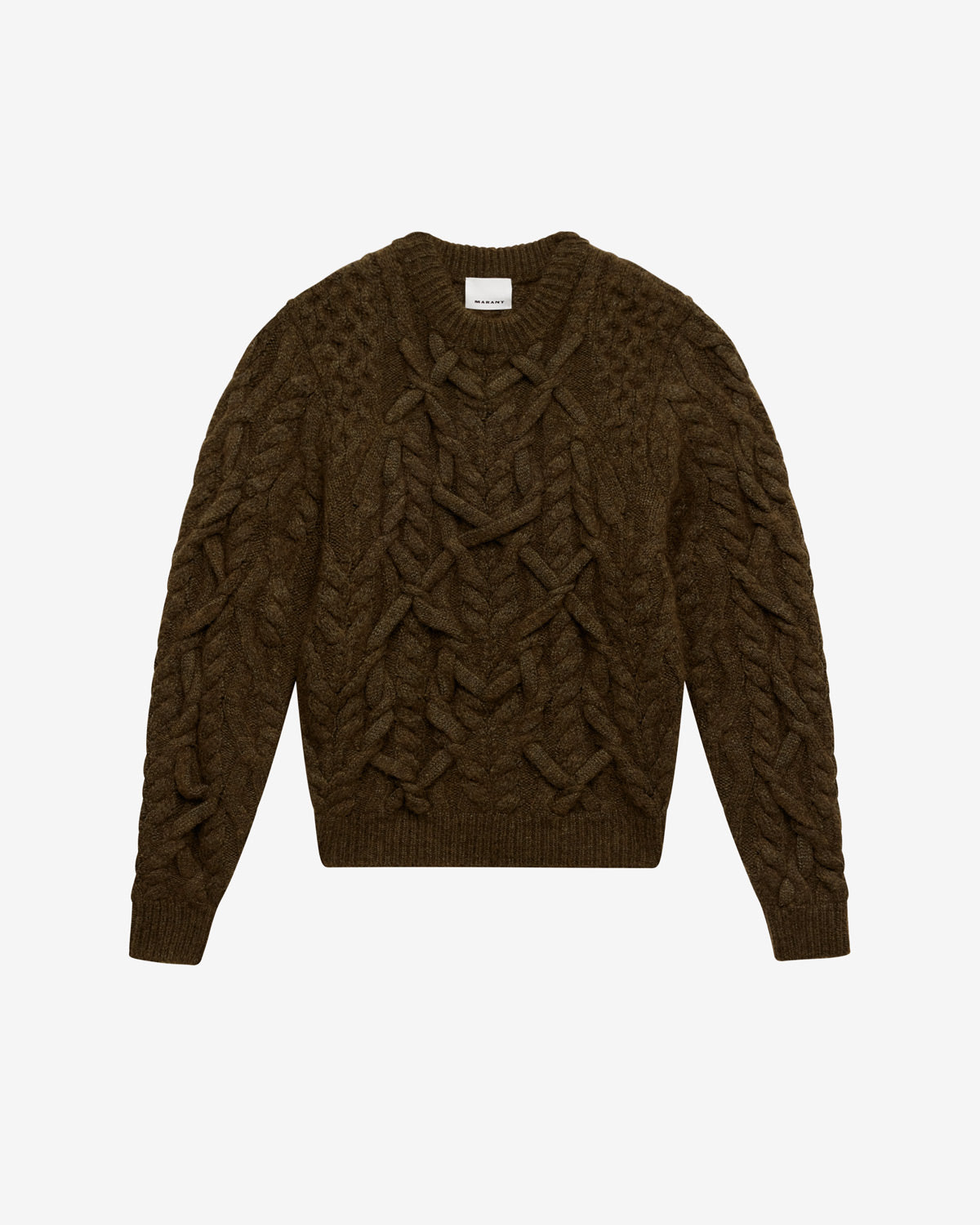 피오(pio) 꽈배기 니트 스웨터 - 청동 - Man - 5