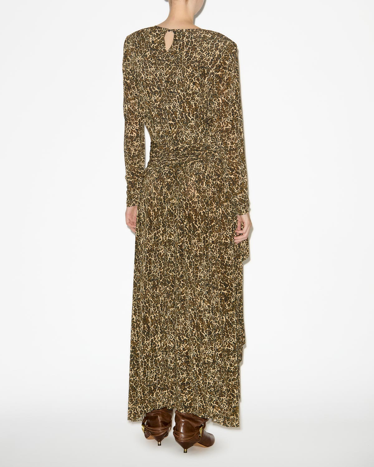 Zeidi dress Woman brown | ISABEL MARANT Official online store