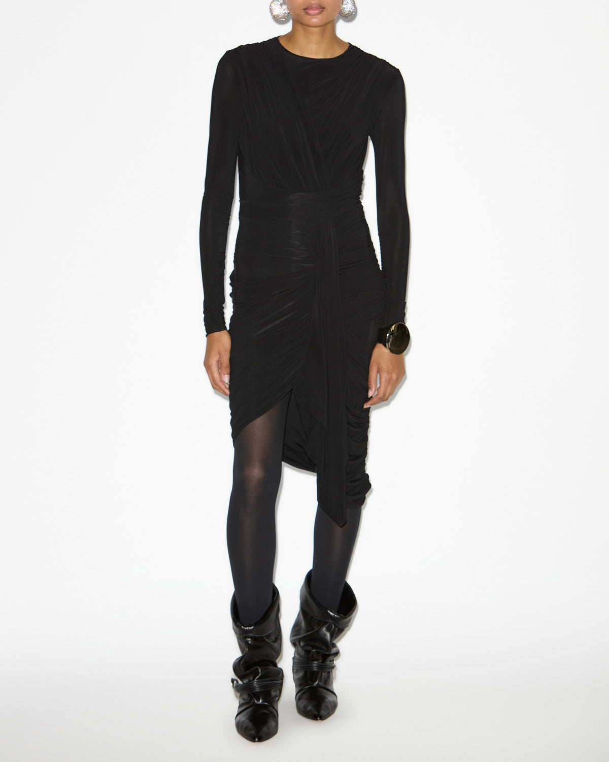 Vestido zorah Woman Negro 4