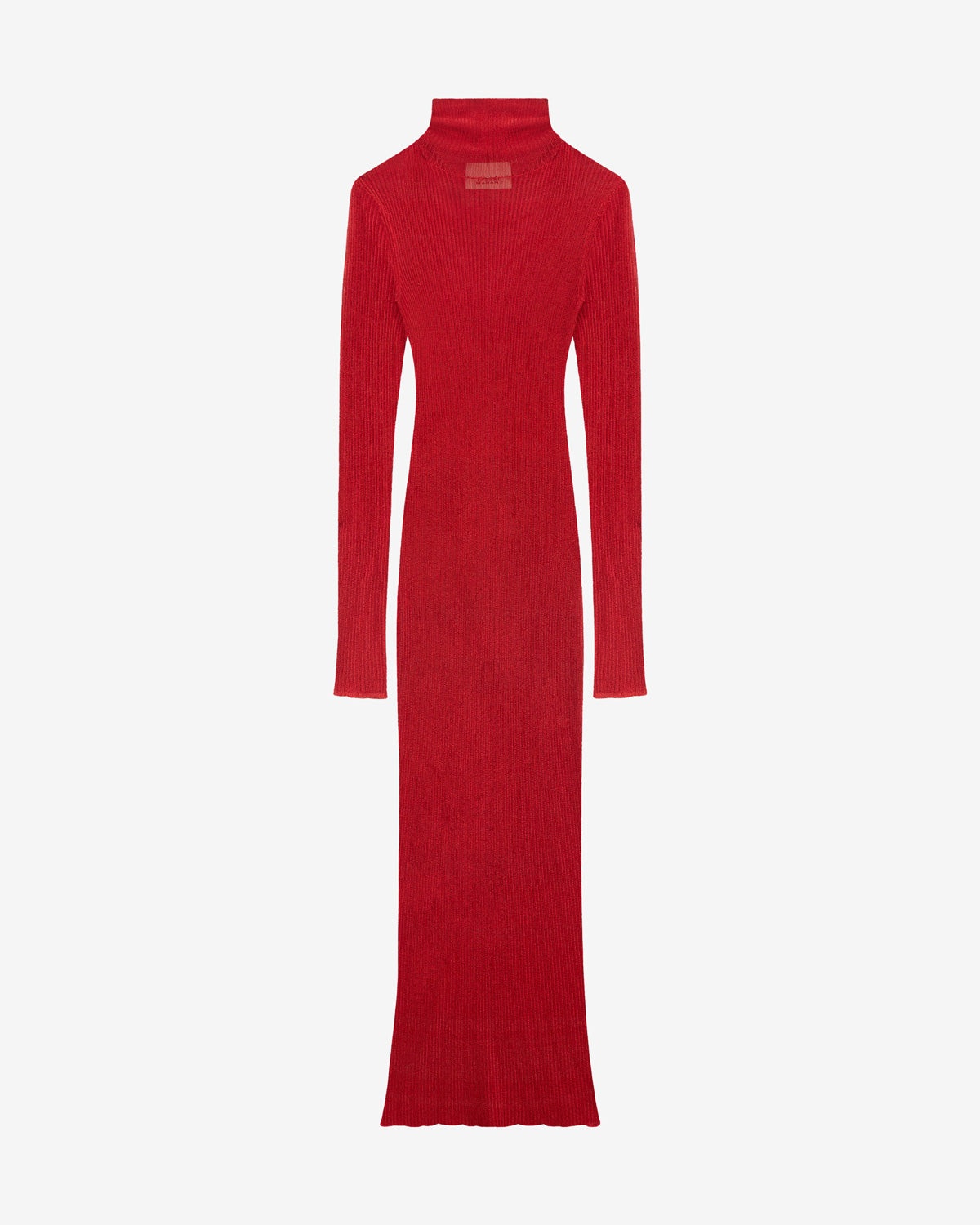 Josita roll neck knit dress - Red - Woman - 4