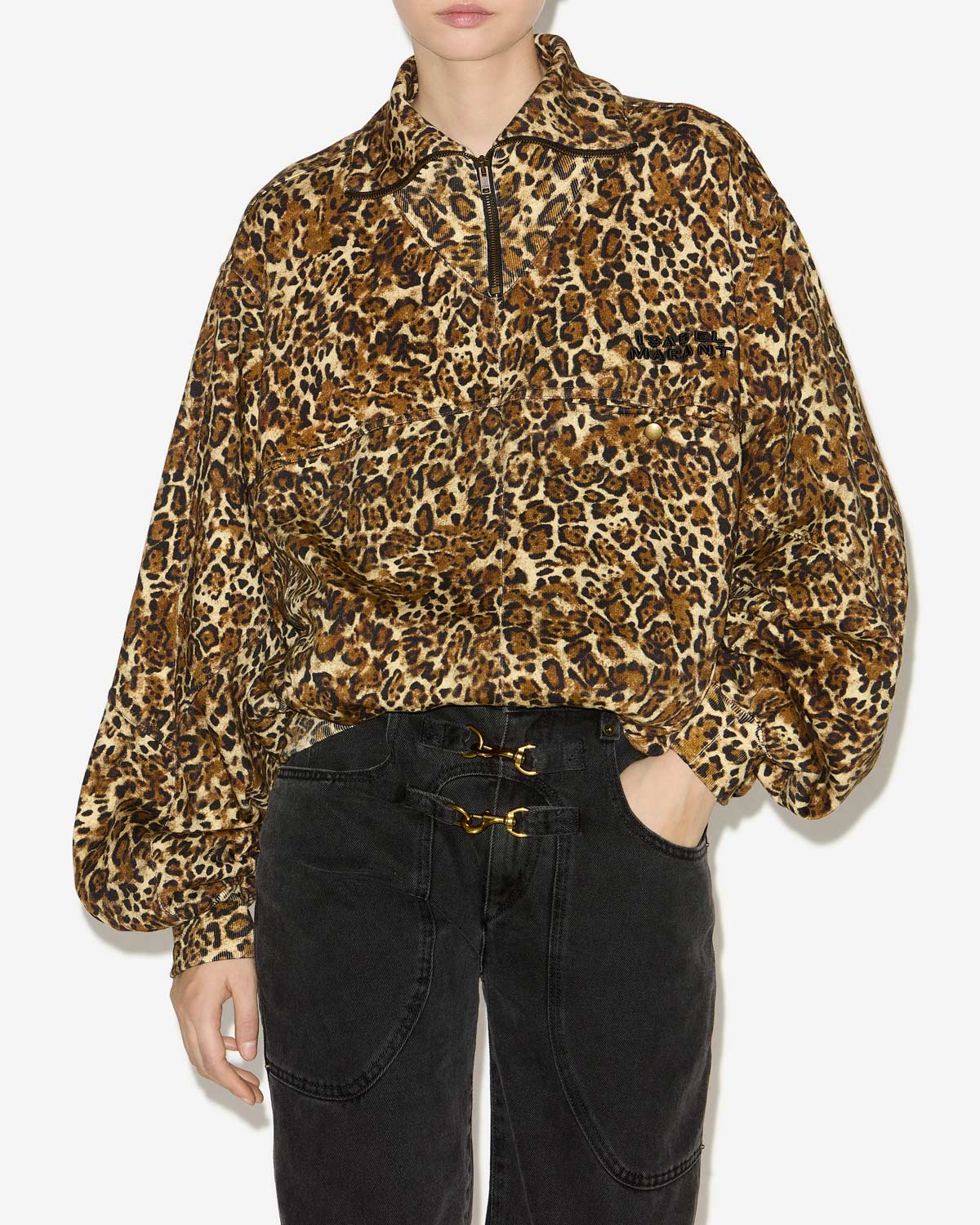 윌다(wilda) 스웨트셔츠 Woman Leopard 6