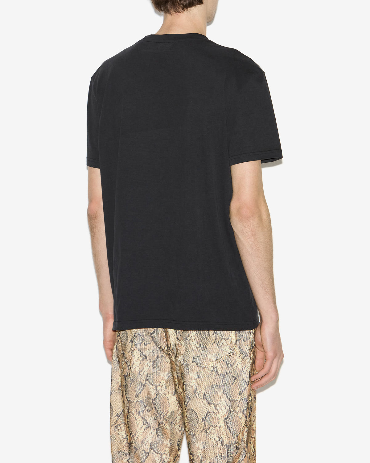 Camiseta con logo bordado honore - Negro - Man - 4