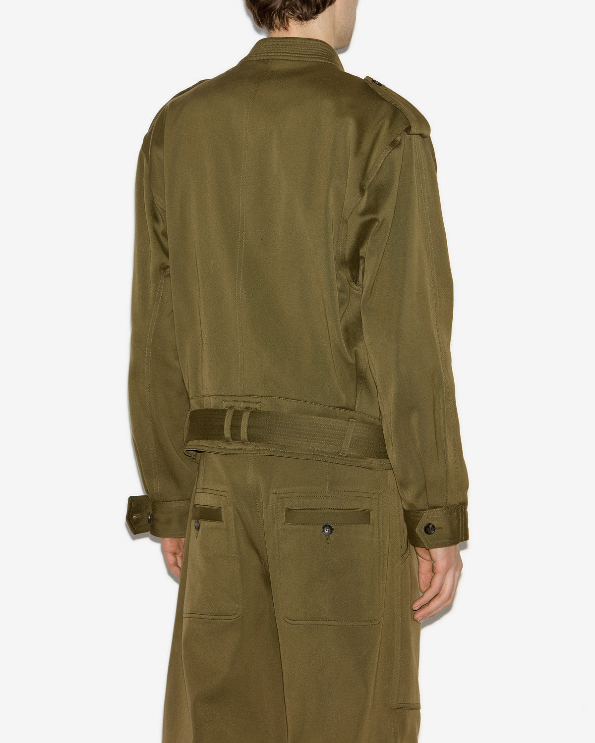 Chaqueta corta de algodón tomei - Bronce - Man - 4