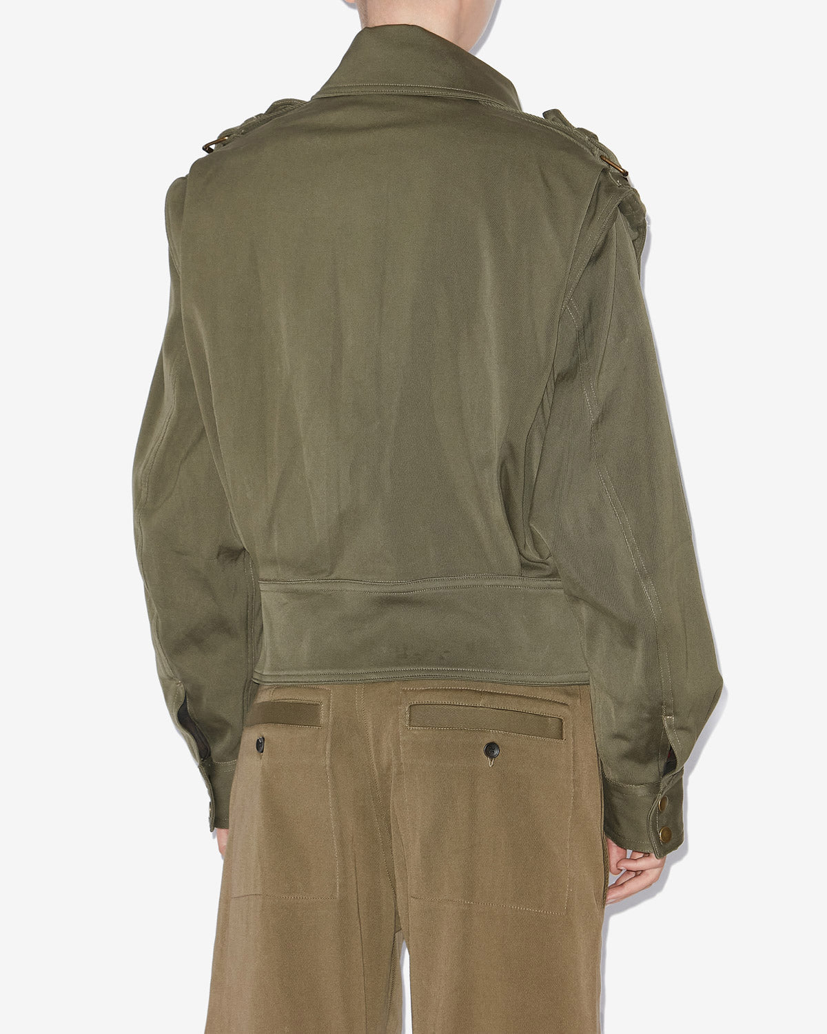 Cashlin short cotton jacket - Bronze - Woman - 4