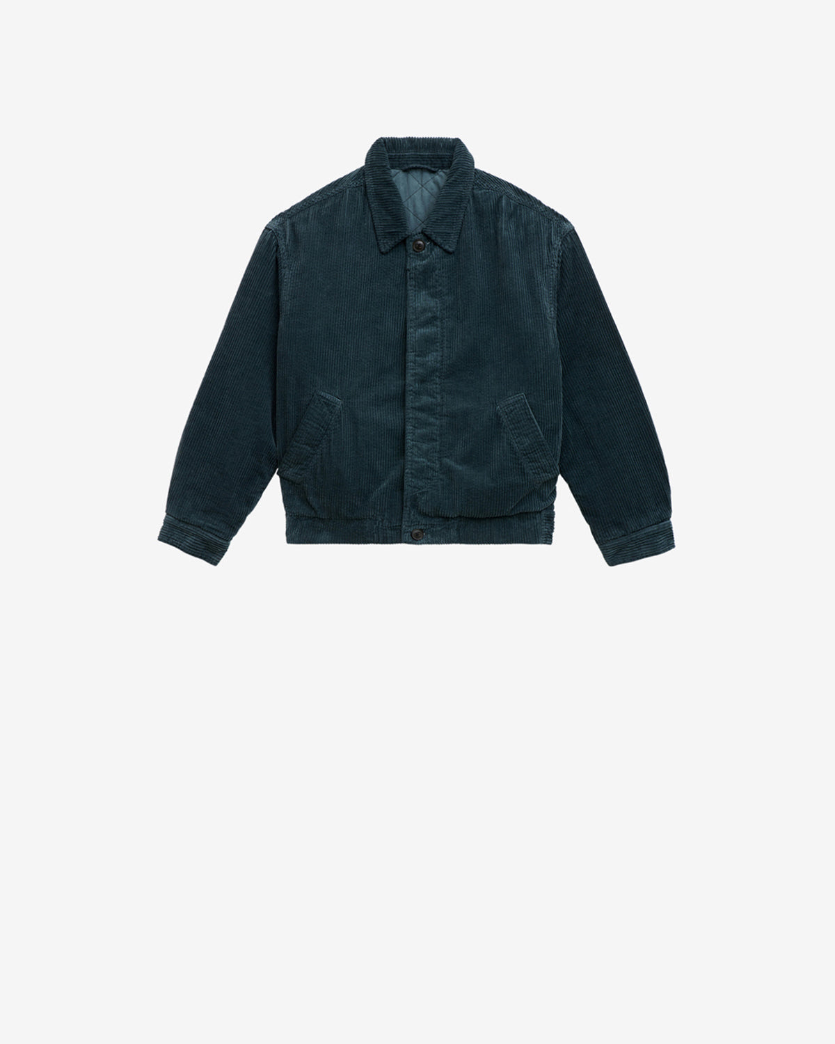 Nelvil short corduroy jacket - Storm blue - Man - 5