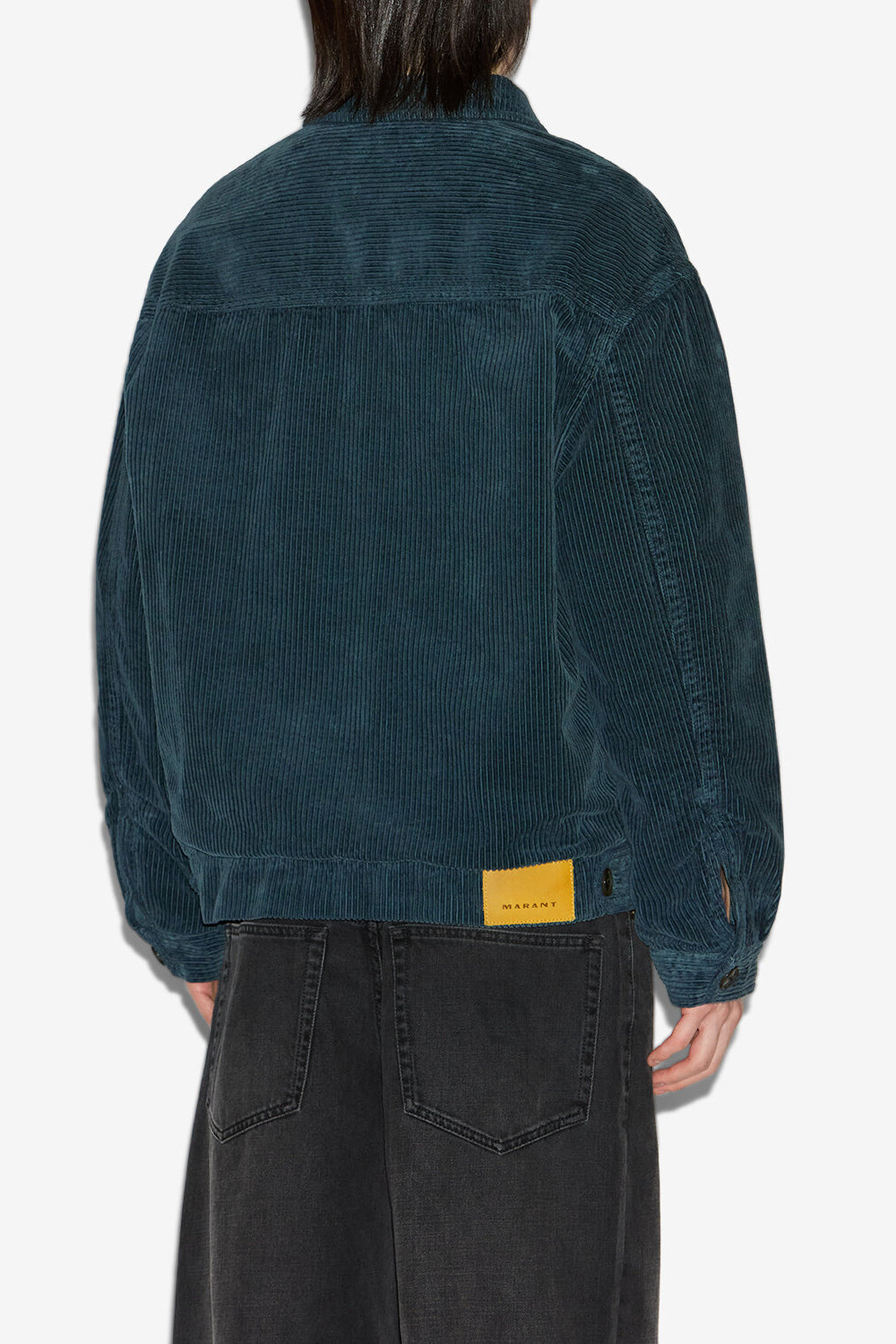 Nelvil short corduroy jacket - Storm blue - Man - 5