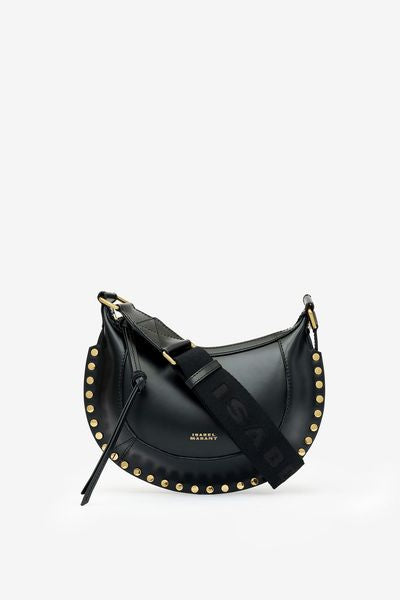 Mini moon レザー製 ショルダー バゲットバッグ - 黒 - Woman - 2