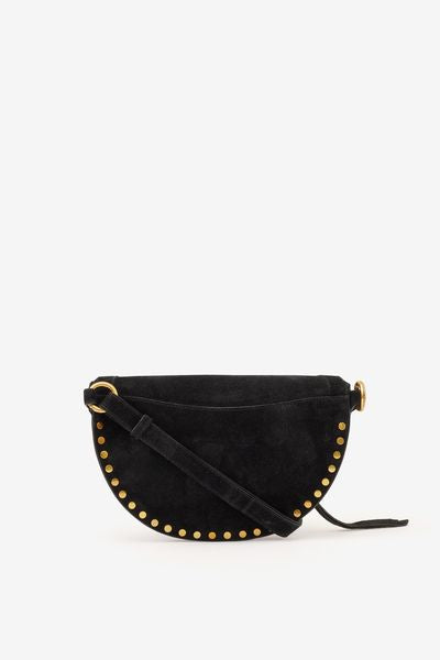 Sac banane en cuir velours skano - Noir - Woman - 4