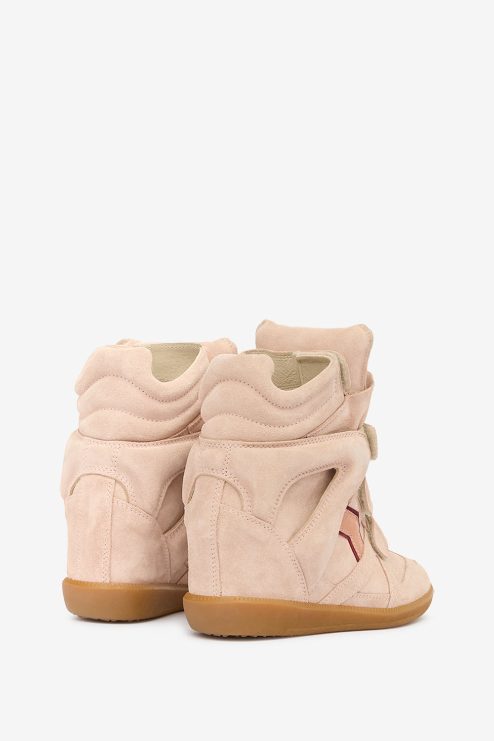 Sneaker bekett aus leder - Pale pink-peach - Woman - 2