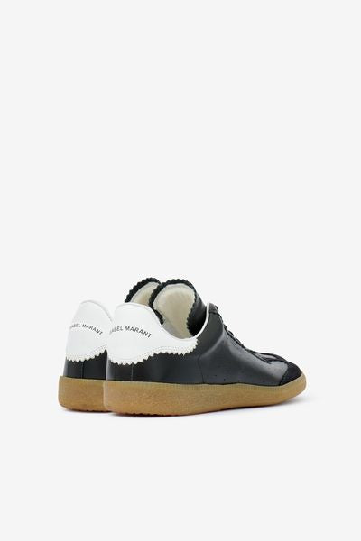 Bryce low-top leather sneakers - Black - Woman - 4