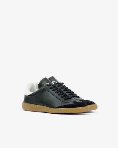 Bryce low-top leather sneakers - Black - Woman - 8