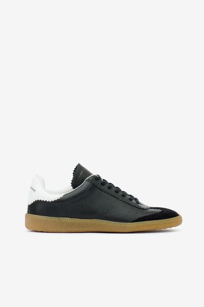 Bryce low-top leather sneakers - Black - Woman - 2