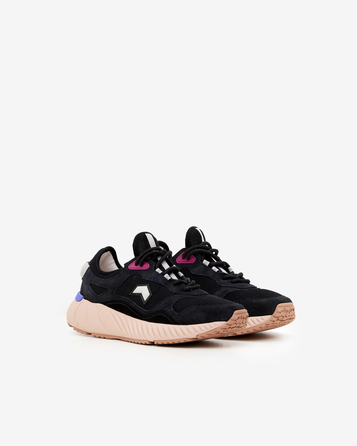 Ewie sporty leather sneakers - Black - Woman - 3