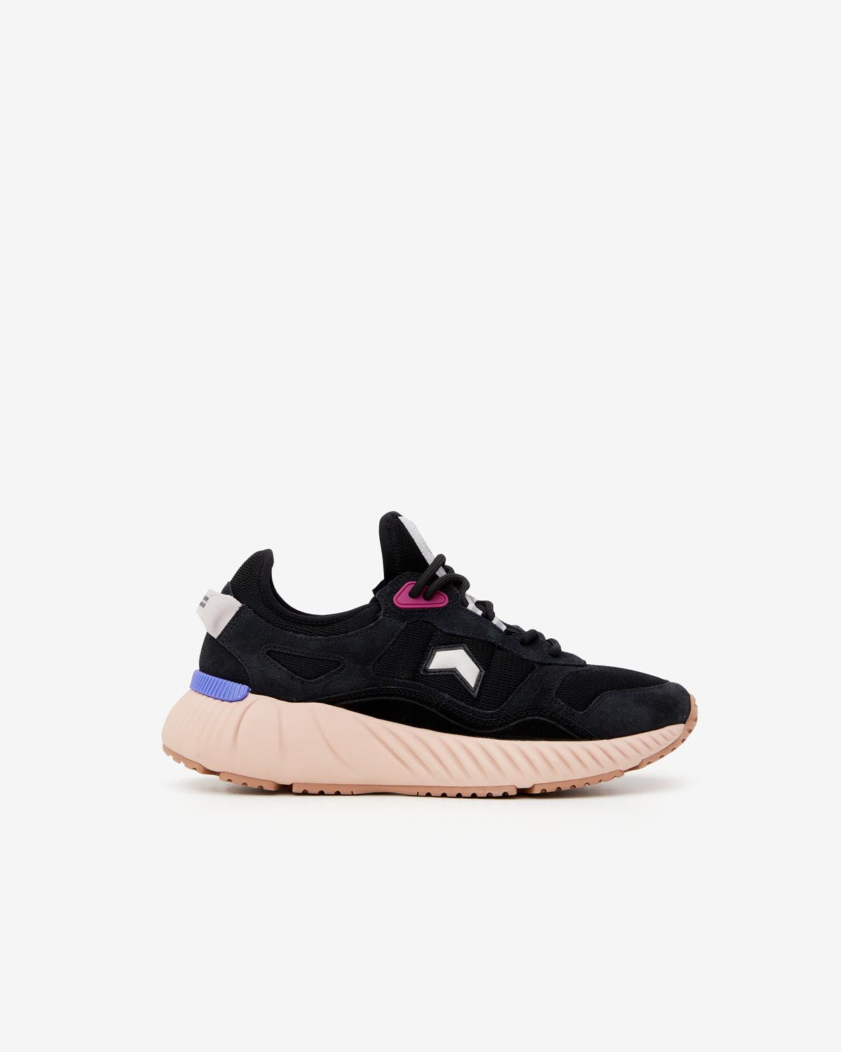 Ewie sporty leather sneakers - Black - Woman - 1