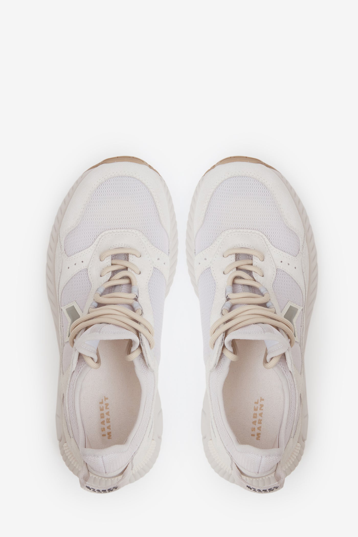 Baskets sport en cuir ewie - Écru - Woman - 3