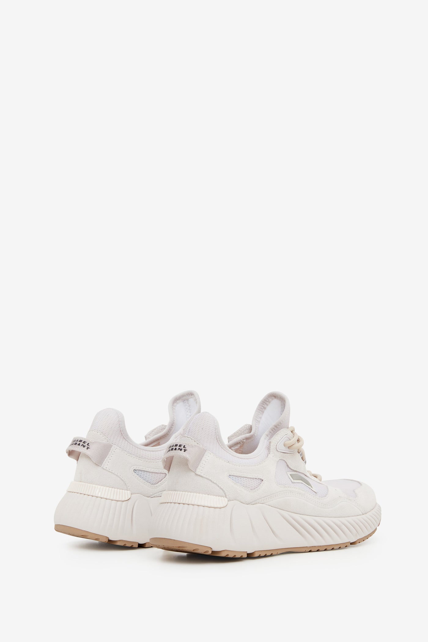 Baskets sport en cuir ewie - Écru - Woman - 2