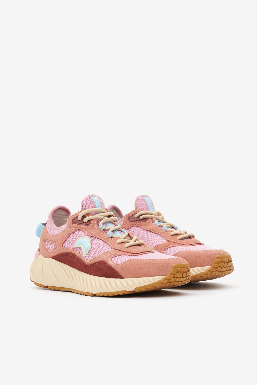 Baskets sport en cuir ewie - Rosé - Woman - 3