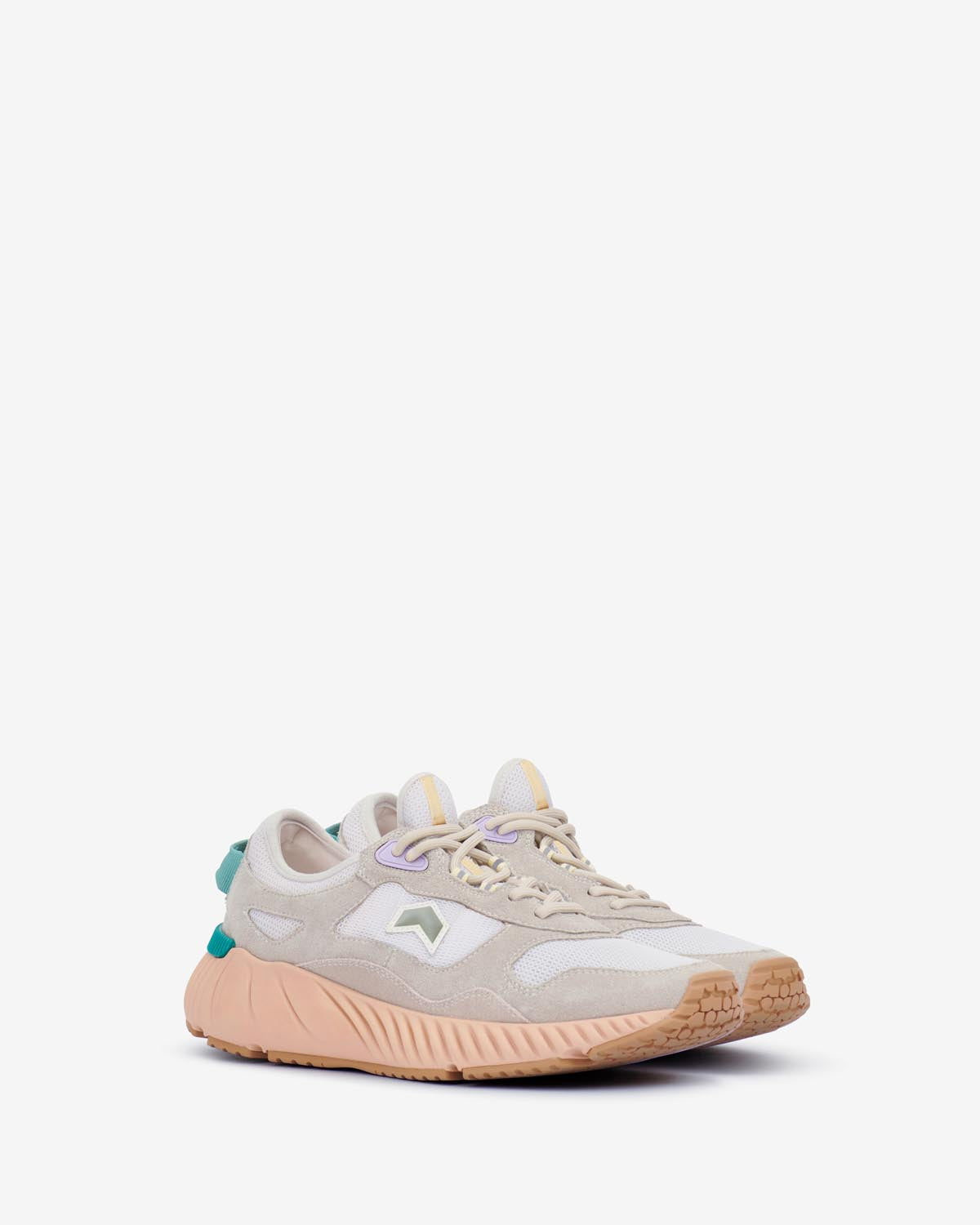 Sport-sneakers ewie aus leder - Beige - Woman - 3