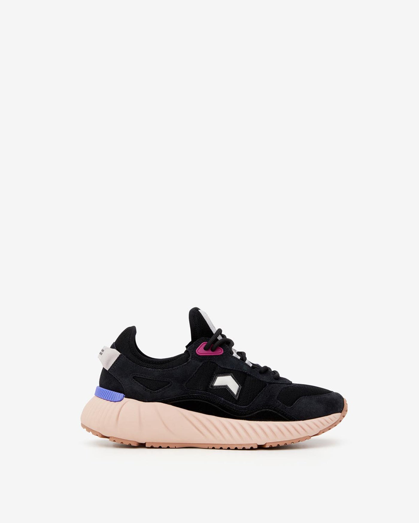 Ewie sporty leather sneakers - Black - Man - 1