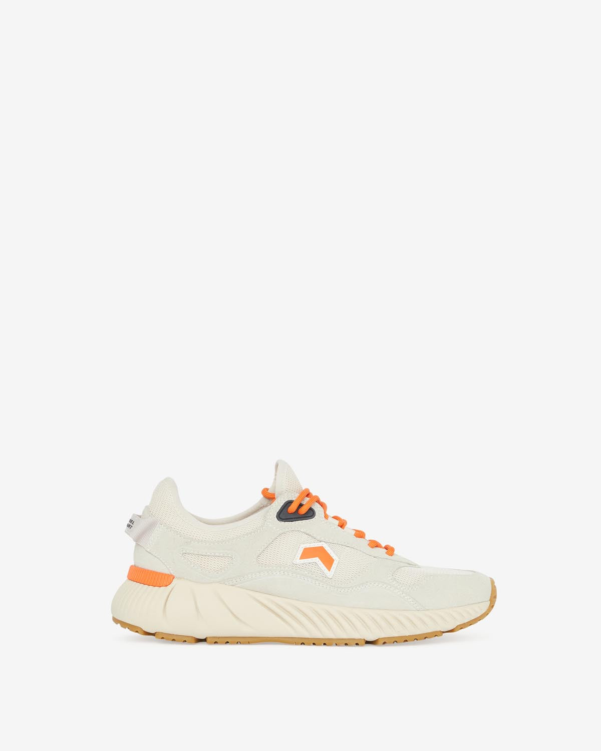 Ewie running style sneakers - Ecru-orange - Man - 1
