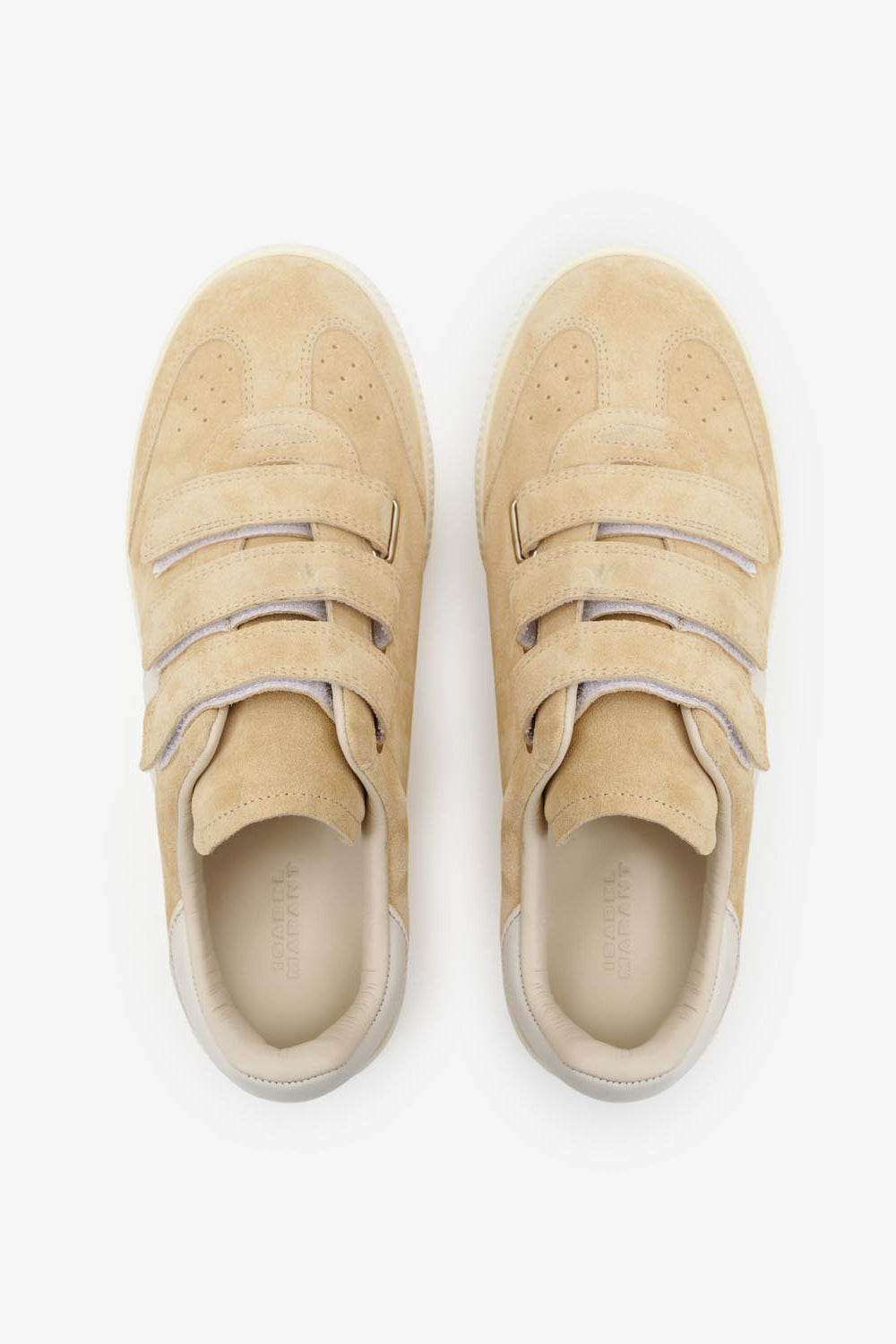 Baskets basses en cuir velours bethy - Toffee - Man - 4