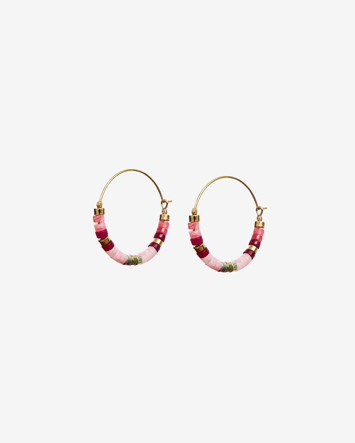 Boucles d'oreilles perfectly Woman Rose 1