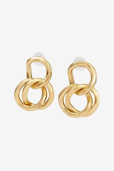 Orion earrings - Gold - Woman - 1