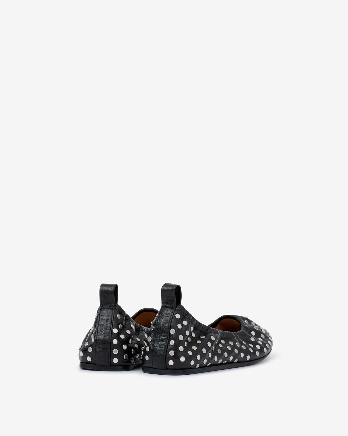 Ballerinas aus leder belna - Schwarz - Woman - 2