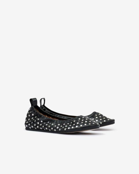フラットシューズ ISABEL MARANT Woman Ballet flats Black BN0013FAC1A05S 01BK 24ABN0005FA-B3A05S-01BK-