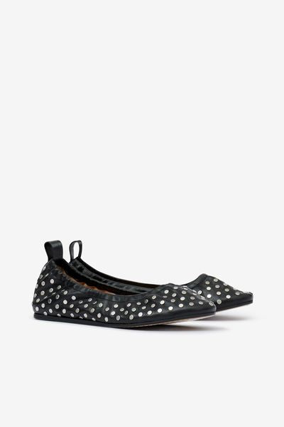 Ballerines belna en cuir - Noir - Woman - 3