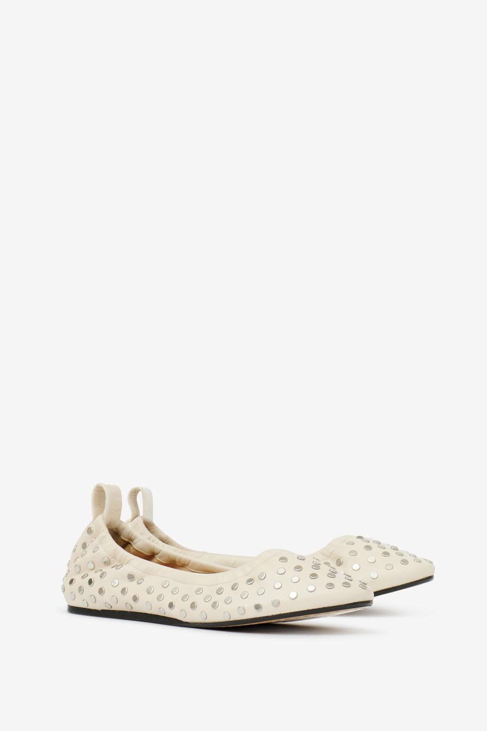 Ballerine in pelle belna - Bianco - Woman - 5