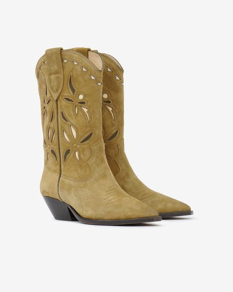 Duerto cowboy boots Woman Taupe-khaki 2
