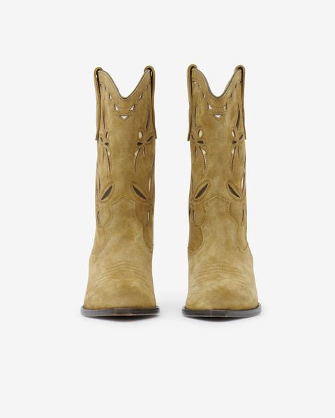 Duerto cowboy boots Woman Taupe-khaki 9