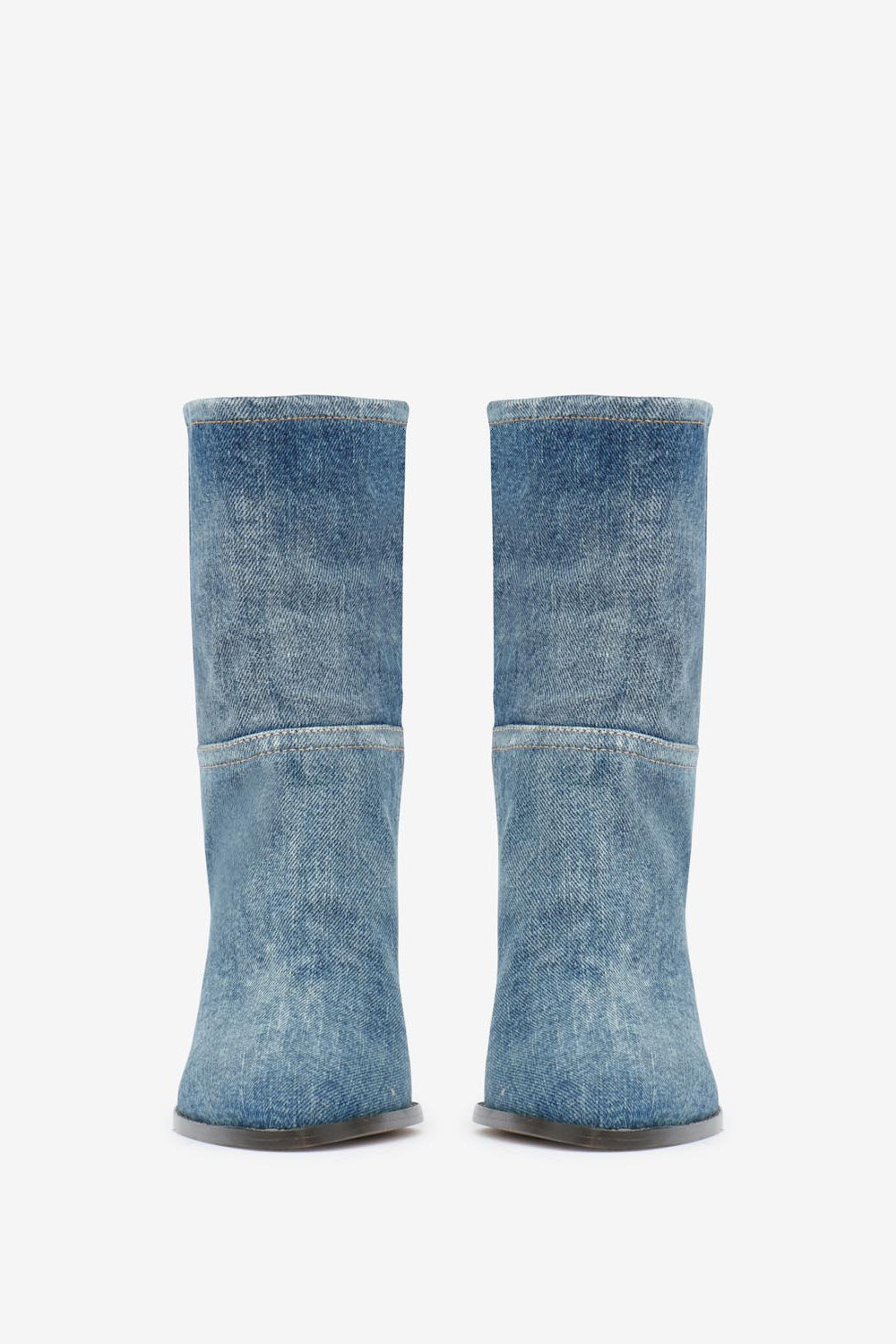 Rouxa suede ankle boots - Washed blue - Woman - 3