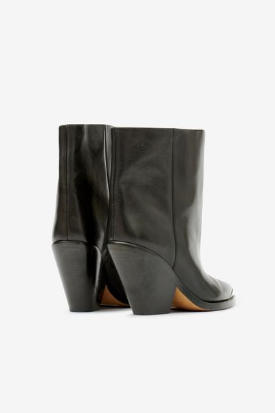 Bottines en cuir ladel - Noir - Woman - 4