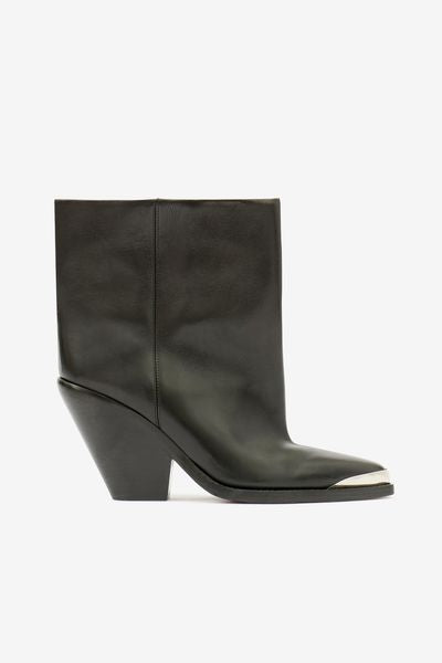 Bottines en cuir ladel - Noir - Woman - 2