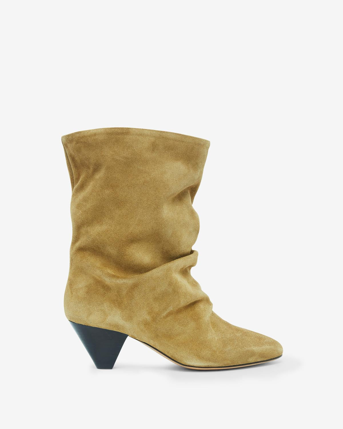 Reachi suede calfskin ankle boots - Taupe - Woman - 1